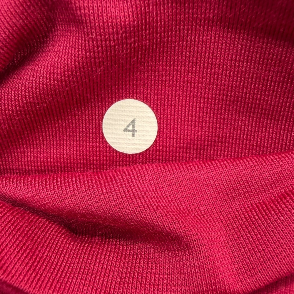 Lululemon Wunder Under Mid-Rise Cropped Leggings Womens 4 Berry Pink - Picture 8 of 8